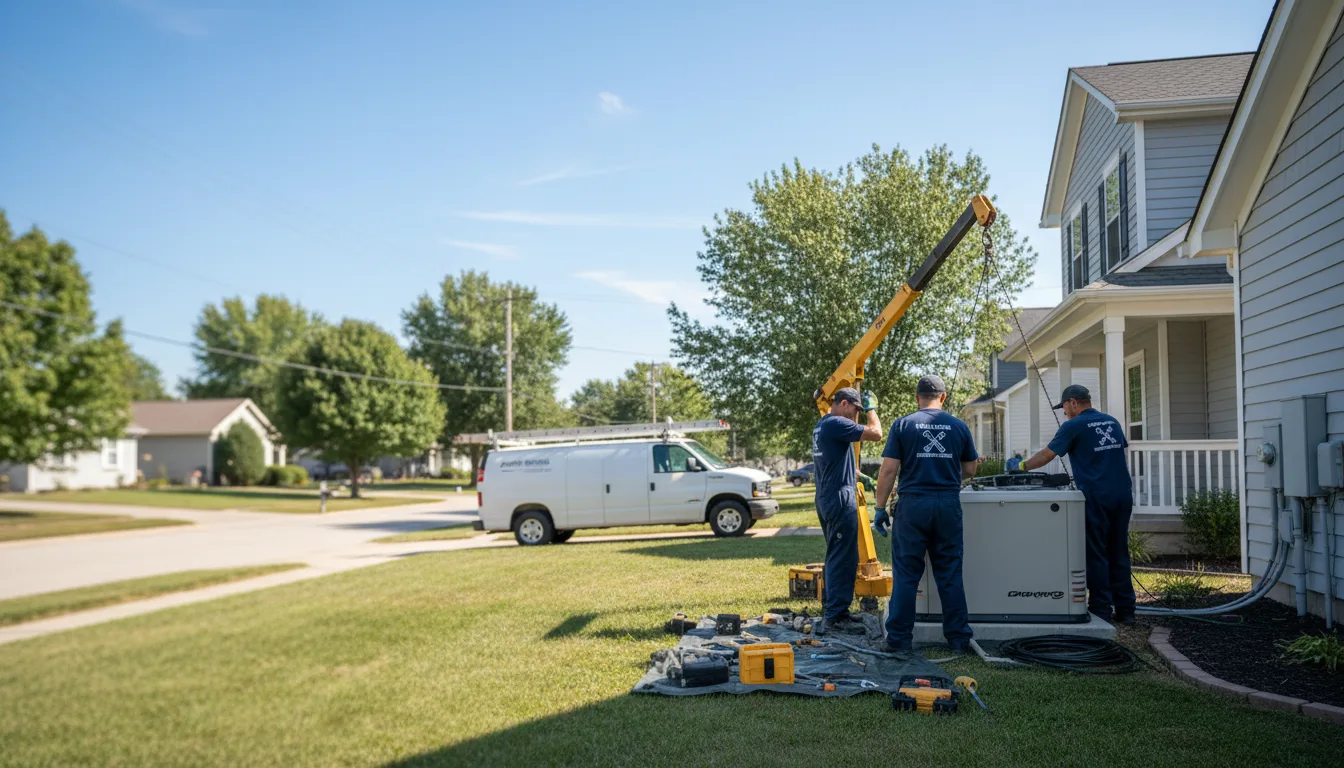 Generator Installation in Huxley, IA near me